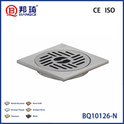 Bom preço BQ10126-N Esgoto de chão de latão on-line